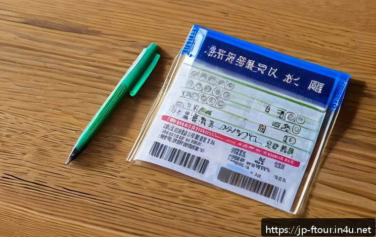 농촌관광지도사 실기시험 준비물 - A detailed, realistic scene showing a neatly organized transparent pouch containing essential exam d...